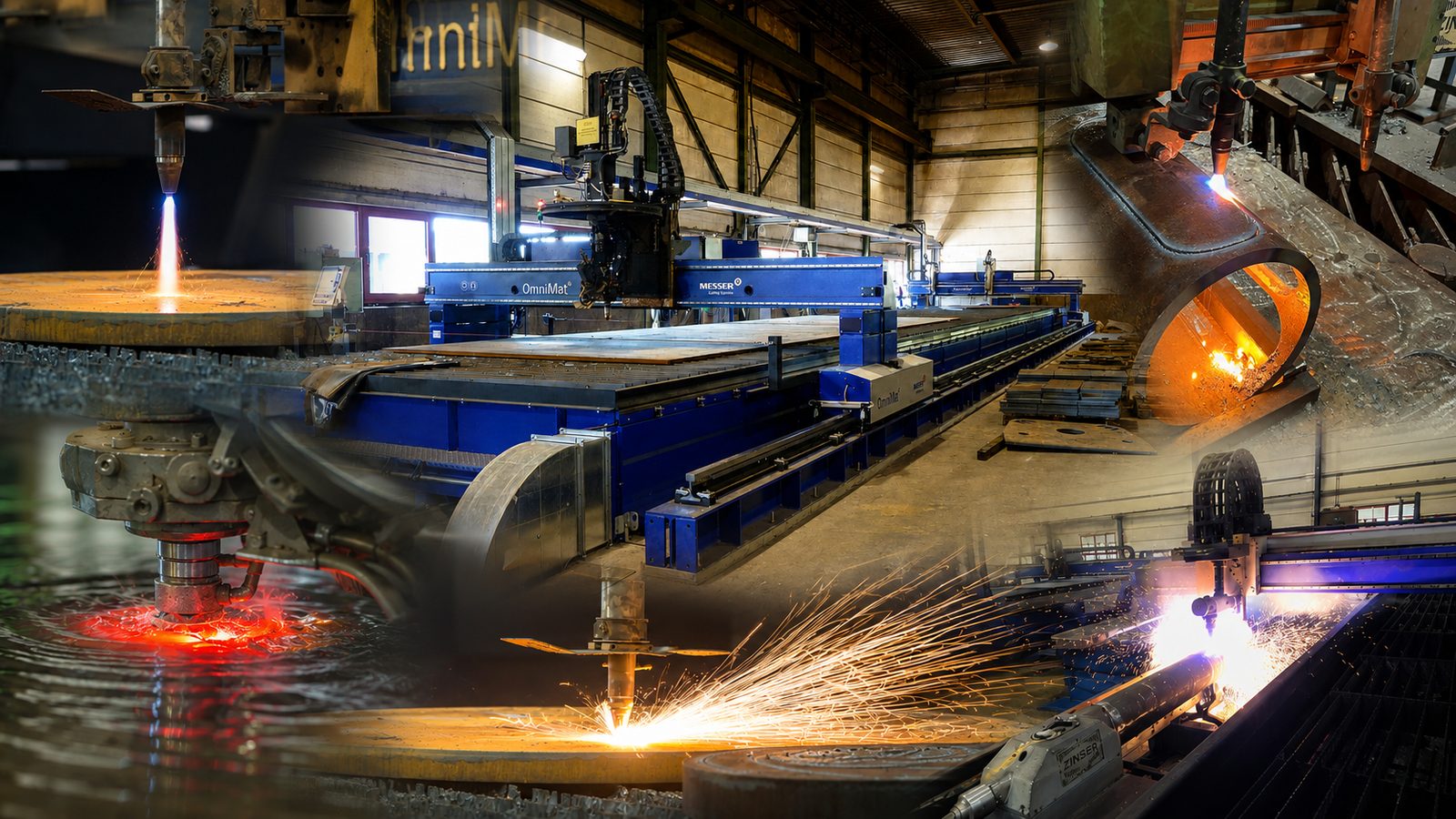Autogenes Brennschneiden Hardox Lohnfertigung – CNC-Brenn- und Plasmaschneiden, Format 20.000 × 3.500 mm bei Bock Lorch