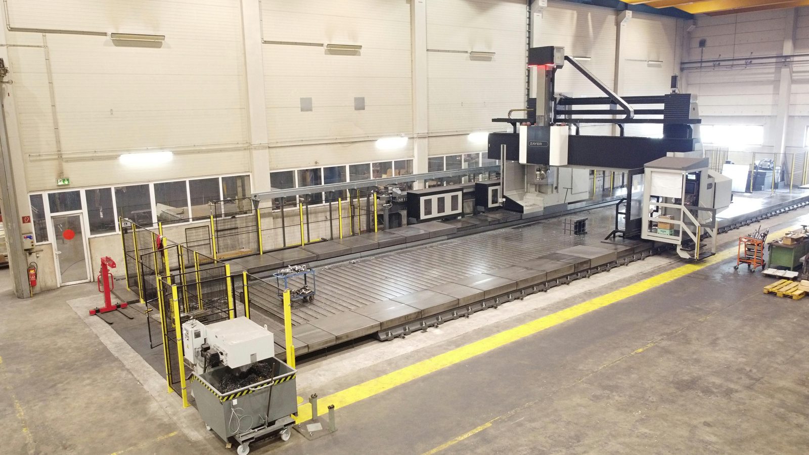 Zayer Thera W CNC Portalfräsmaschine mit 26.000 mm Verfahrweg – Portalfräsen Bohrwerk Lohnfertigung Bock Maschinenbau Lorch