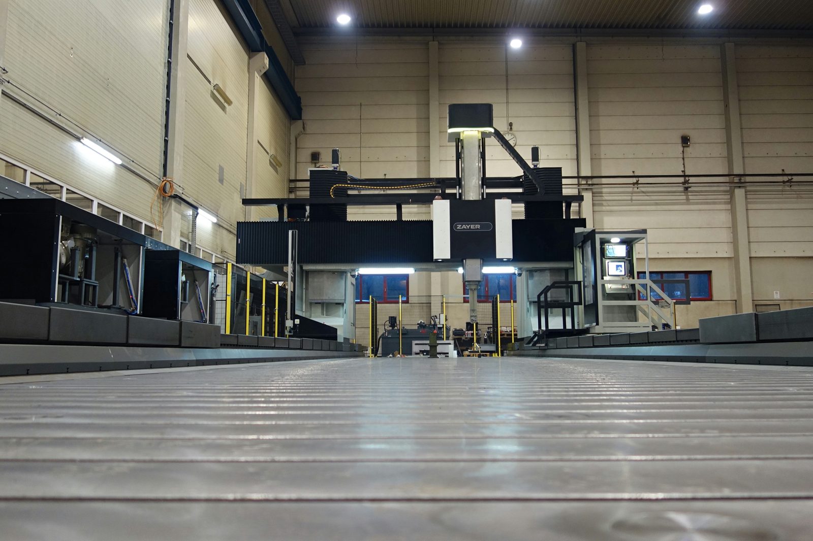 CNC Großteilbearbeitung Fräscenter mit Portalbohrwerk und 26 m Verfahrweg – Maschinenpark CNC Großteilbearbeitung Bock Maschinenbau Lorch