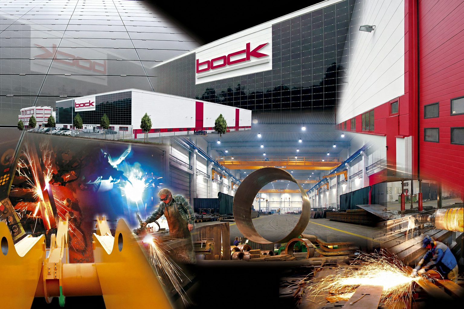 Contract manufacturer portfolio: steel fitting, welding, CNC milling, turning, machining and shot blasting at Bock Maschinenbau GmbH Lorch
